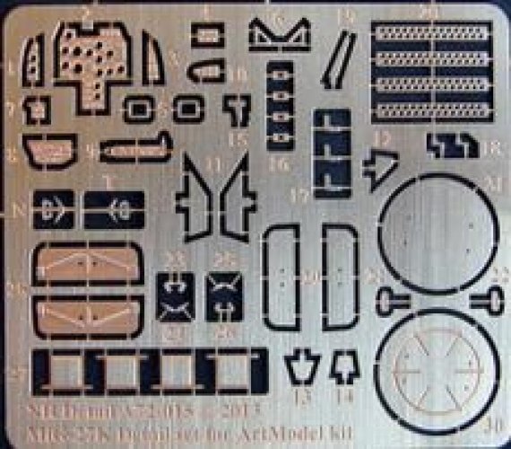 1/72 Scale Mikoyan MiG-27K Detail Set