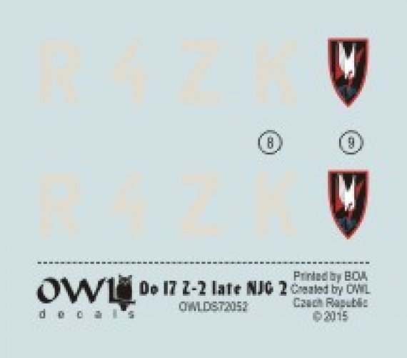 1/72 Dornier Do 17Z-2 late R4+ZK NJG 2