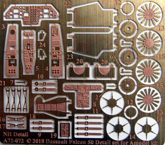1/72 Dassault Falcon 50 Detail Set