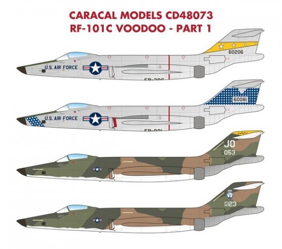 1/48 USAF McDonnell RF-101C Voodoo