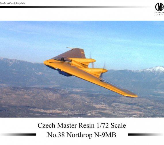 1/72 Northrop N9-MB Flying wing