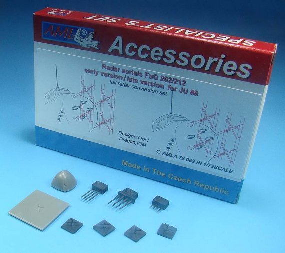 1/72 Junkers Ju-88C-6/R with Radar aerials FuG 202/212