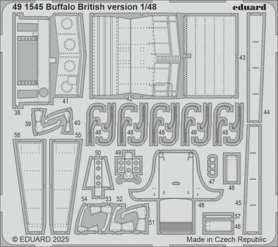 1/48 SET Buffalo British version for Tamiya