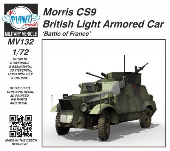 1/72 Morris CS9 British Light Armored Car