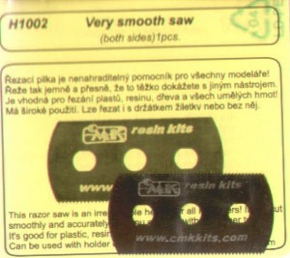 CMK Petite Scie Razor Saw Very Smooth 2 Lames