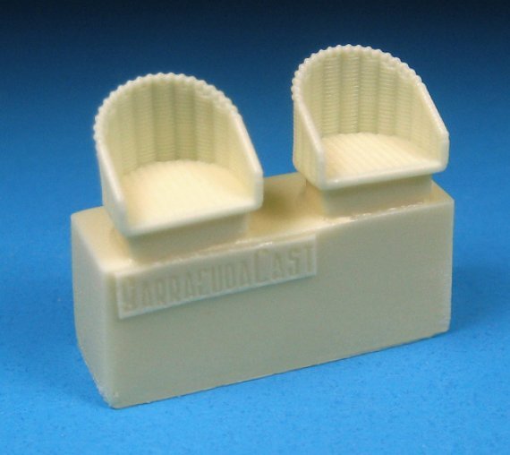 1/48 British WWI Wicker Seat  No Belts