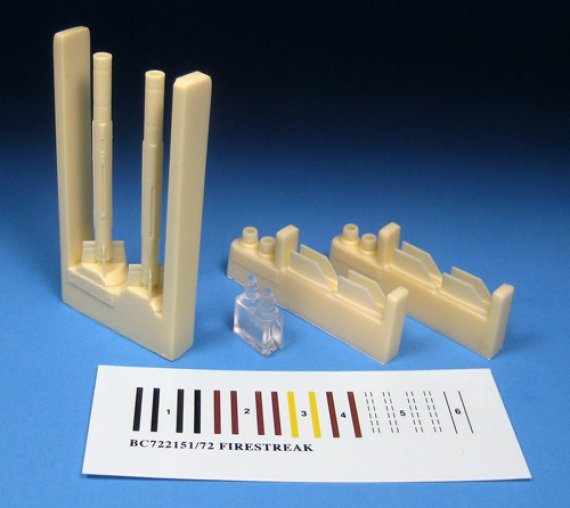 1/72 BAC/EE Lightning F.2A/F.6 Firestreak Missiles