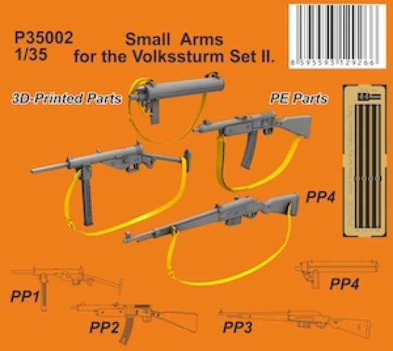 1/35 Small Arms for the Volkssturm Set II.