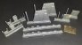 1/32 Luftwaffe airfield set 2x Type C Trestle and 2x Wheel Chock