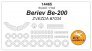 1/144 Beriev Be-200 + wheels masks