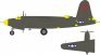 Eduard Mask 1/48 B-26C-45 Marauder US Insignia & Tail