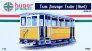 1/72 Tram Passenger Trailer  short