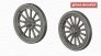 1/35 Canadian MG carrier wheels pattern A