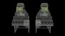 Metal Pilot Seats Sikorsky UH-60 SH-60 MH-60 1/32 image 3