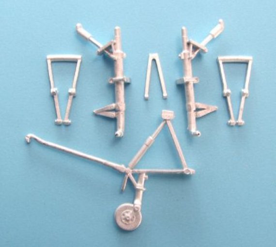 Carrello atterraggio metallo F4U Corsair 1/48 Academy