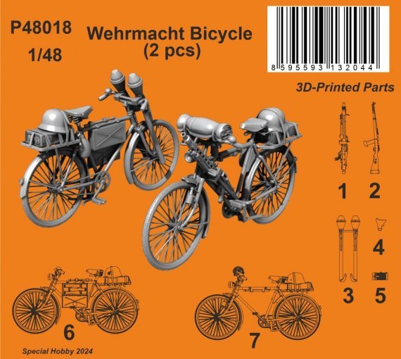 1/48 Wehrmacht Bicycle