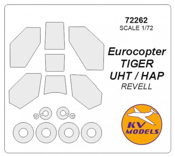 1/72 Eurocopter Tiger Uht / Hap paint masks