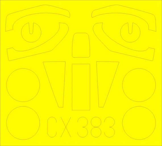 Mask 1/72 EE F.2A Lightning (AIRF)