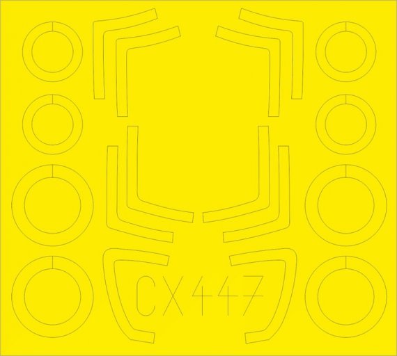 Mask 1/72 MiG-29 Izdelye 9-13