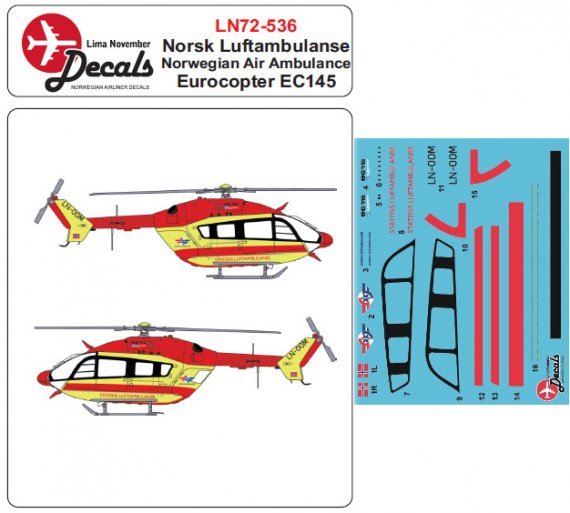 1/72 Luftambulansen Eurocopter EC145
