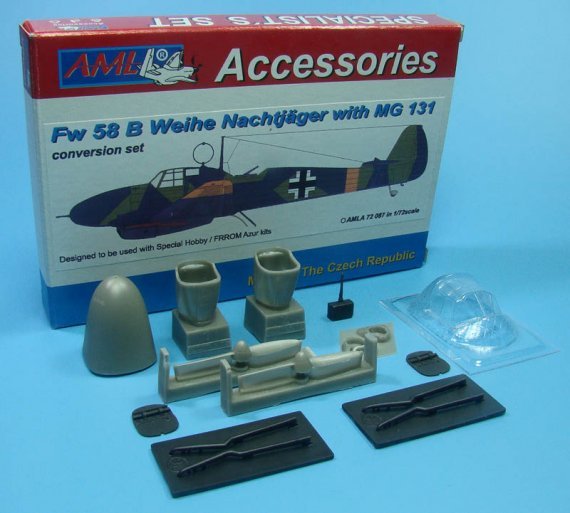 1/72 Focke-Wulf Fw-58B/C Nachtjager with Mg 131