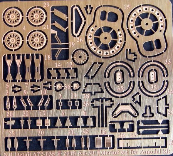 1/72 Antonov An-30 exterior Set