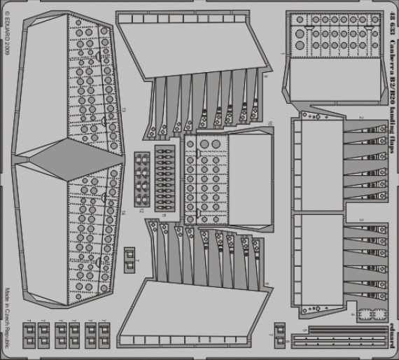1/48 Canberra B2/B20 lanfing flaps (AIR)