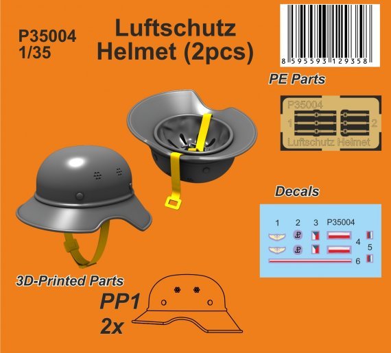 1/35 Luftschutz Helmet