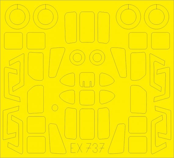 Mask 1/48 HH-34J TFace