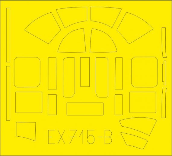 Mask 1/48 B-25D TFace