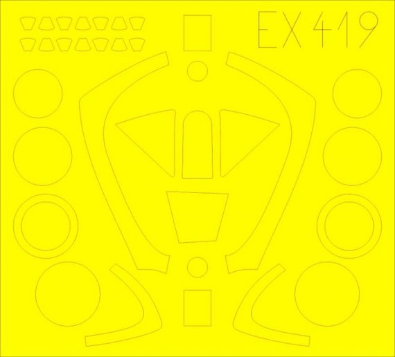 Mask 1/48 RF-80 (HOBBYB)