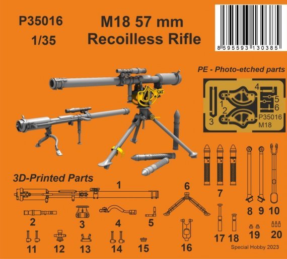 1/35 M18 57mm Recoilless Rifle