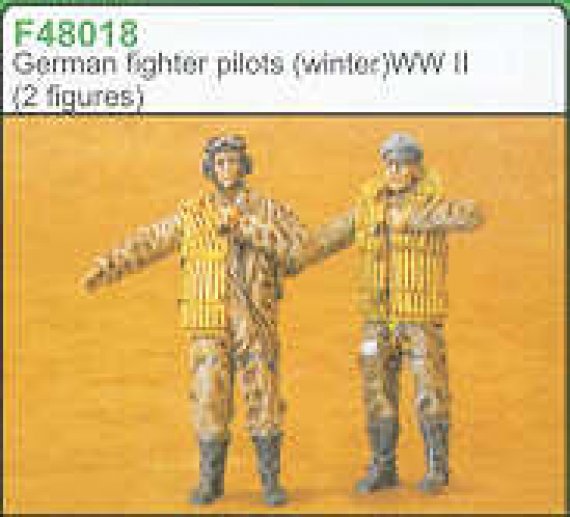 1/48 German WWII Fighter Pilots winter