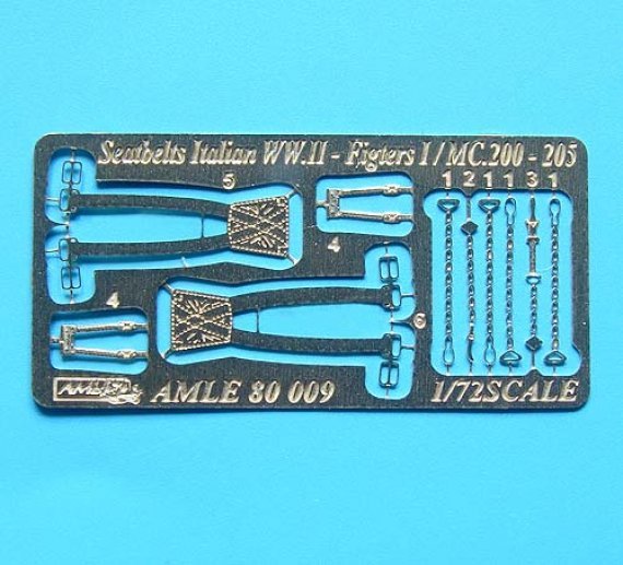 1/72 Seatbelts ITALIAN AF WWII  Fighters for Macchi C.200/C.205