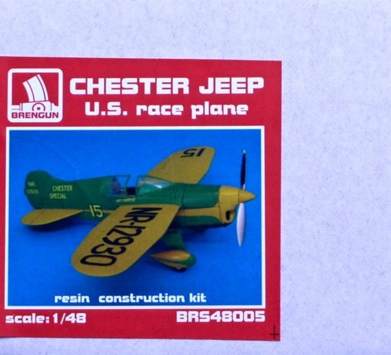 1/48 Chester Jeep U.S. race plane