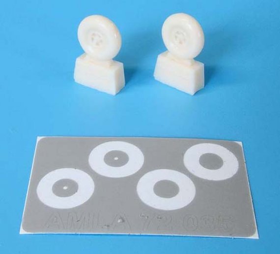 1/72 H.Hurricane Mk.I early  wheels&paint mask