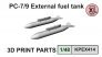 KP 1/72 PC-7/9 R�servoir carburant externe imprim� 3D
