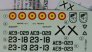 1/72 Decals F-5B Freedom Fighter Spain (ITAL) Pt.2 image 1