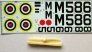 1/48 Decals Bf 108B (Manchuria Air Corps MKKK) image 1