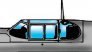 1/48 North American P-51B Vacuform Canopy. 2 pieces. For Tamiya