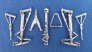 Mirage IV Train d'atterrissage m�tal 1/48 Heller