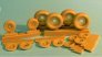 1/72 Boeing B-29 wheels set  diamond tread (ACAD)