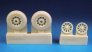1/48 P-51 Mustang Hexagonal Tread Wheels