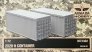 1/72 20 ft Container 2 pcs.