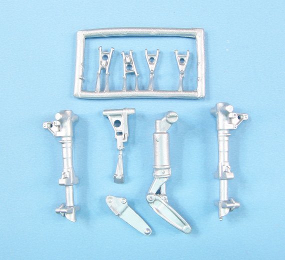 1/32 De Havilland DH.100 Vampire F Mk.3, FB Mk.5 Landing Gear