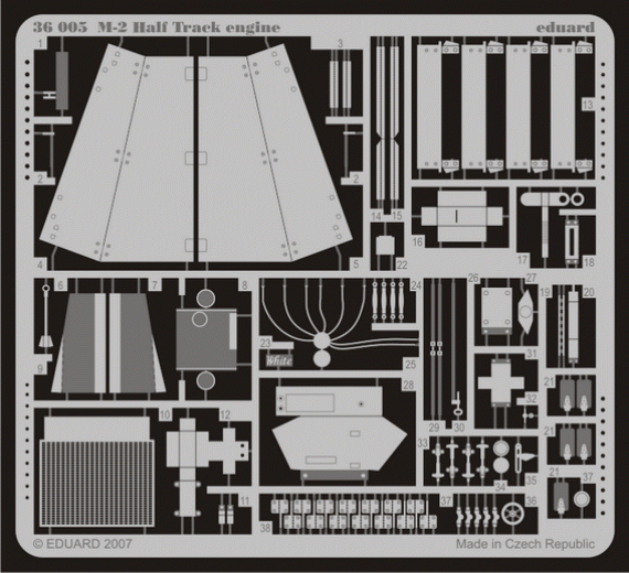 M-2 Half Track engine  (DRA)