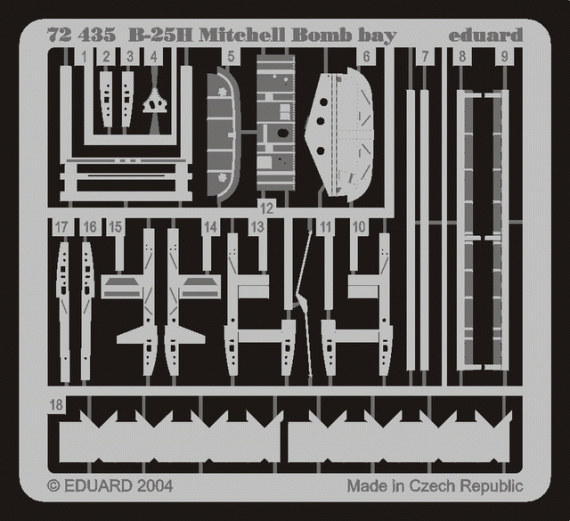 B-25H Mitchell bomb bay  (HAS)