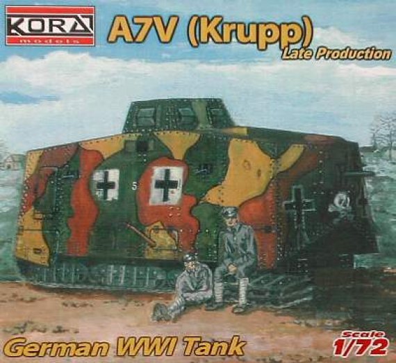 1/72 A7V Krupp Late