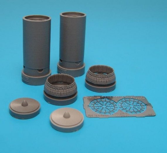 Aires Upgrade set: F-14A Tomcat exhaust nozzles  opened positio