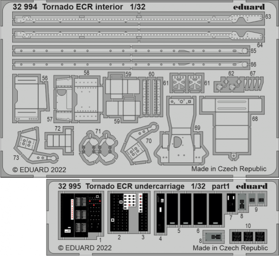 1/32 SET Tornado ECR undercarriage